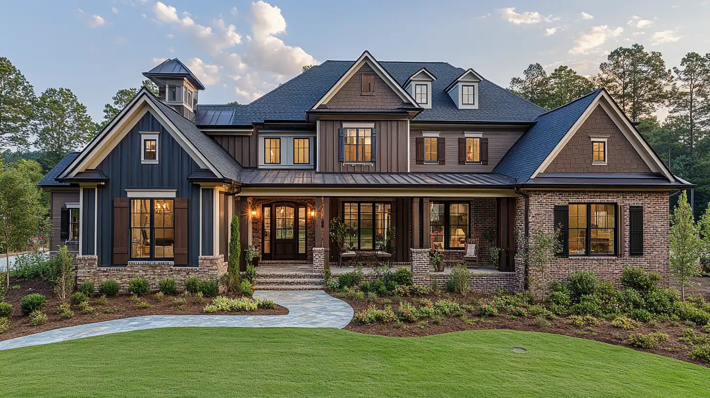 style realistic photo of a dramatic siding