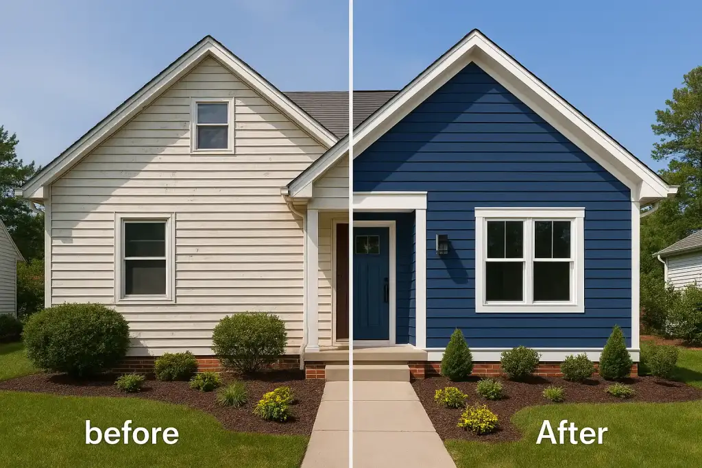 Siding Transformation Showcase